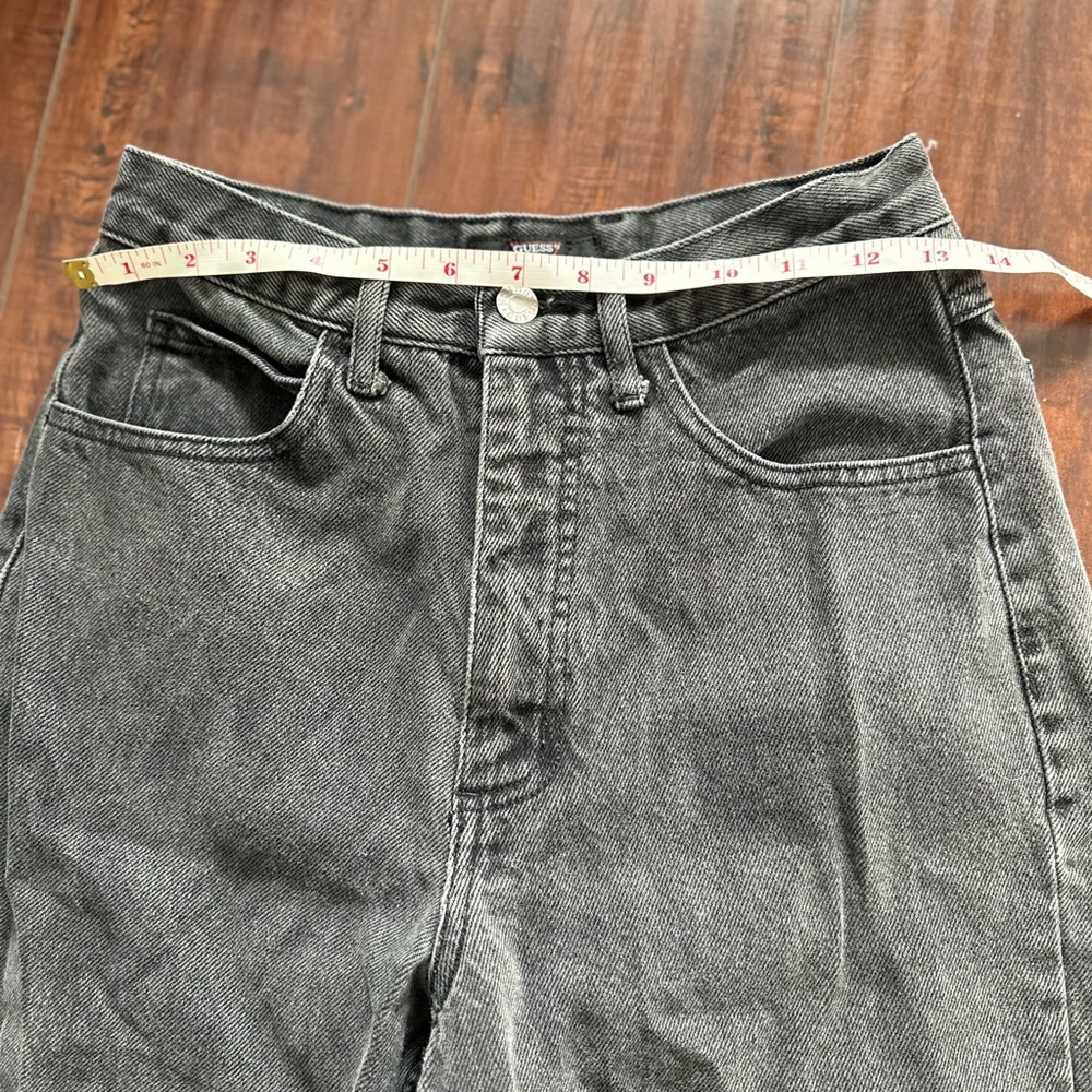 Vintage Guess by Georges Marciano high waisted black grey denim jeans - Picture 3 of 8